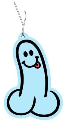 2x Penis Duftbaum Auto Lustig Geschenk, Duftspender, Tuning, Car Air Freshener, Duftanhänger Set