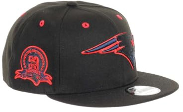 New Era NFL 9Fifty Caps verstellbar Snapback Baseball Kappe gerader Schirm Teamcolour Patriots Bills Cardinals