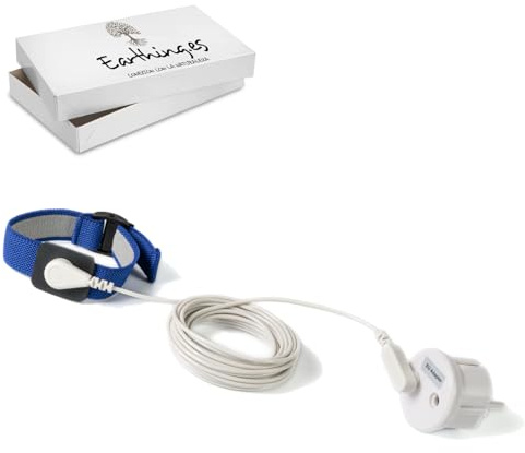 Grounding Earthing Armband - Hochwertig für Stressabbau, Schlafverbesserung, Energieerneuerung und Emotionales Gleichgewicht - Elegantes Accessoire für Natürliches Wohlbefinden und Gesundheit