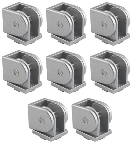 (8 Pieces) 2020 Zinc Alloy Pivot Joint Aluminum Profile Extrusion Joints Connector Corner Connector Fittings Hinges