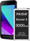 Akku für Samsung Galaxy Xcover 4S (G398F) Xcover 4 (G390F), 3000mAh Verbesserte großer Kapazität EB-BG390BBE Ersatzakku Handy/Smartphone Li-Ion Batterie