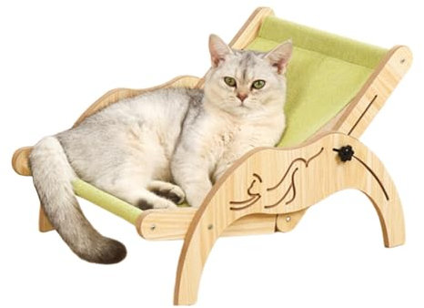 Kratzbett für Katzen, Strandkorb, abnehmbar, rutschfest, für Kätzchen, Katzen, kleine Hunde, Festivals, Erntedankfest