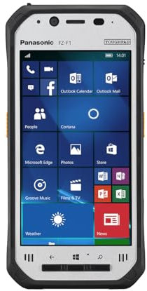 Panasonic ToughPad FZ-F1 - Handheld Windows Tablet PC 4,7 Zoll HD Multi Touch Display - Windows Tab - QuadCore Prozessor - WLAN, Bluetooth mit Dual-SIM-Karten Steckplatz (Generalüberholt)