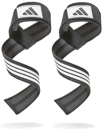 Adidas Lifting Straps - Black/White - Pink/Black