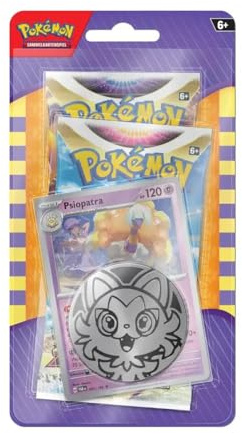Pokémon 2-Pack Astralglanz & Strahlende Sterne Booster – Blister mit Psiopatra Promo