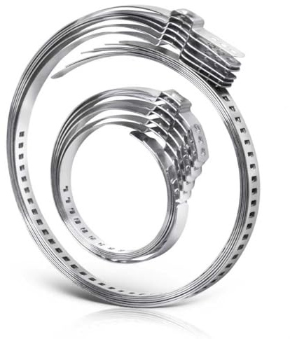 12 Stück Universal CV Achsmanschetten Schellen, Edelstahl Schlauchschellen Set, 25-50mm & 50-120mm Verstellbare Edelstahl Klemmschellen, CV Manschettenklemme für Auto Antriebswellenmanschette