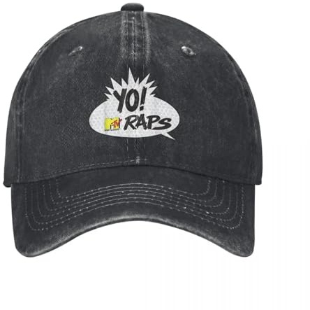 Generisch Warmer Hut MTV YO! MTV Raps Retro-Comicbuch-Demin Trucker-Hut Outdoor Adventures Damenhut Herren-Baseballkappe Geschenk