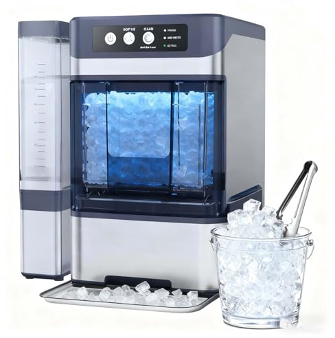 CUTANGELAR Macchina Per Ghiaccio Portatile Con Design Da Bancone Per Ghiaccio In Granuli, Caratterizzata Da Serbatoio Acqua Rimovibile. Ghiaccio Masticabile Velocemente, Per Piccoli Appartamenti.