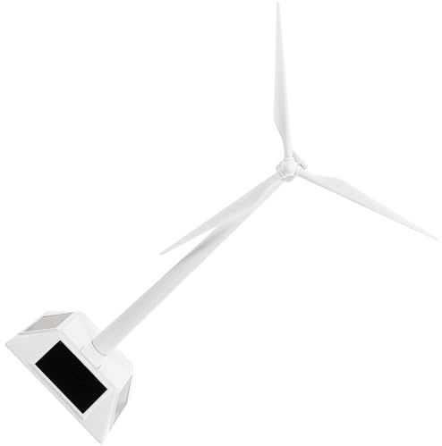 MUSISALY Solar Windmill Model for 270X110X125Mm, Educational Solar Power Experiment Kit, Science Project Cognitive for and Outdoor Learning