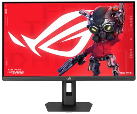 ASUS ROG Strix XG27AQNGV Pulsar 27 Gaming Monitor (2560x1440, 360Hz, G-Sync Pulsar Technologie, Ultrafast IPS, Esports Dual-Mode, Ambient Adaptive Technologie, G-Sync HDR, Aura Sync, HDMI, DP)