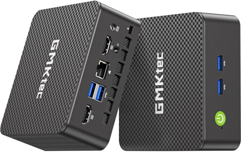 GMKtec G3 Pro Mini PC, Intel Core i3-10110U (Beats 4300U/N150) 16GB DDR4 (Dual Channel) 512GB PCIe M.2 SSD, Desktop Computer 4K Dual HDMI/USB3.2/WiFi 6/BT5.2/2.5GbE for Office, Business