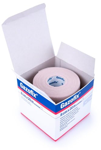 Gazofix Color Fixierbinde 8cm x 20m grün selbsthaftend Sport