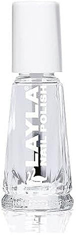 LAYLA Smalto unghie Smalto Trasparente - Ravviva e donare nuova luce - Da applicare da soli o sopra uno smalto- Made in Italy