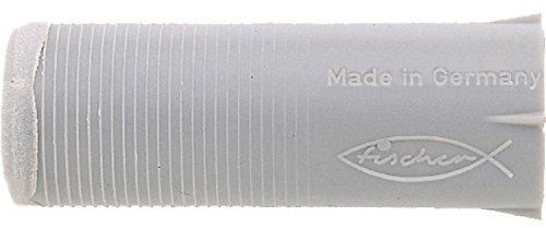 FISCHER M Dübel M 10 | Nylon grau | für metrische Schrauben | 10 Stück | 50510