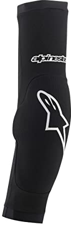 Alpinestars Men's Paragon Plus Elbow Protector, Black White, Large