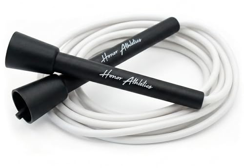 HONOR ATHLETICS Speed Rope, Springseil – ideal für Double Unders, Boxen, MMA & Cardio-Fitnesstraining