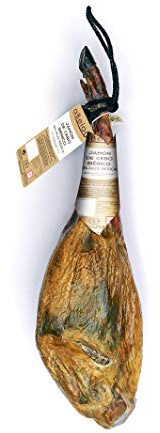 Jamón Ibérico de Cebo Pata Entera con Hueso 50% Raza Ibérica 7,5–8 kg — Curación +30 Meses — Cert. Hycer — Guijuelo Salamanca — aBeiou