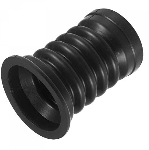 sourcing map Lavadora Máquina Desagüe Tubería Sello Silicona Sellado Tapón Anillo para Baño, Cocina, Lavandería Cuarto, 59mm, Negro