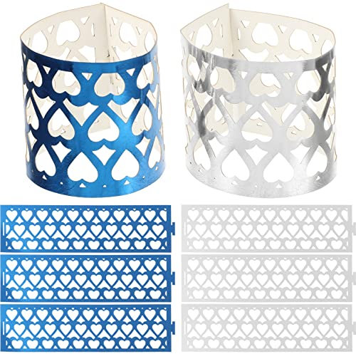 BESTonZON 50stücke Dekorative Serviettenringe Aus Kompakte Serviettenhalter Für Hochzeiten Abendessen Und Feiertagsfeiern Elegante Tischdekoration Roségold