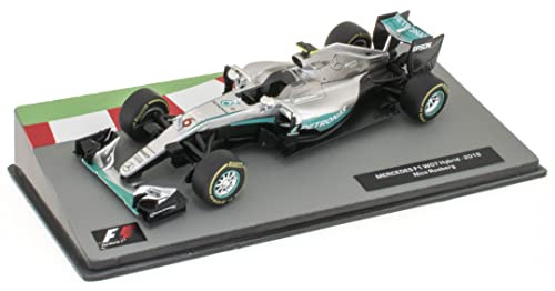 OPO 10 - Miniaturauto Formel 1 1/43 kompatibel mit Mercedes F1 W07 Hybrid - Nico Rosberg - 2016 - FD077