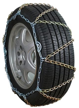 2 Stück Schneereifenketten, Sicherheits-Schneeketten, Schneereifenketten, Autoketten, für Autos, PKW, SUV, LKW, Pickups P225/60R16