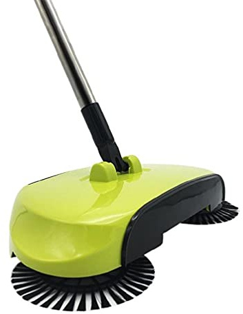 Kalttoy Máquina de barrido manual multifunción, no eléctrica, giratoria de 360 grados, escoba, recogedor, herramienta de limpieza