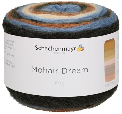 Schachenmayr Mohair Dream, 150G true blue Color Handstrickgarne
