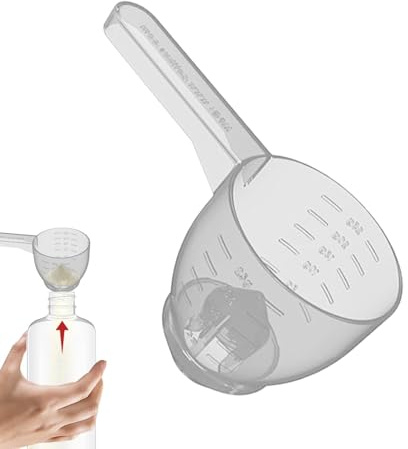Cucchiaio dosatore in ABS, misurini da 25 g, cucchiai dosatori riutilizzabili, misurini per annidamento, strumento da cucina multifunzione, per latte in polvere, proteine in polvere, sale, zucchero