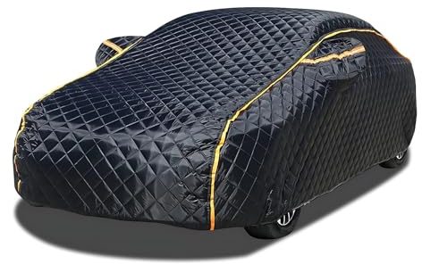 Bâche Voiture Anti-GrêLe pour Hyundai Tucson NX 4th SUV, Bâche Voiture Imperméable Protection Tous Temps, Housse Voiture Anti-Grêle en Coton Épais,Résistante aux Rayures chsy