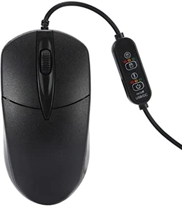 SANRLO Modischer, ergonomischer beheizter USB-Mäuse-Stecker und zum Spielen, 1600 dpi, für Halloween, Neujahr