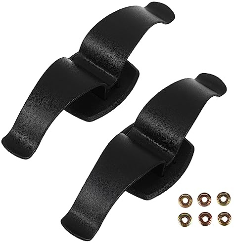 FUNOMOCYA 2pcs Car Umbrella Holder Clips Universal Car Door Hangers Black Organizer for Vehicle Umbrella Storage