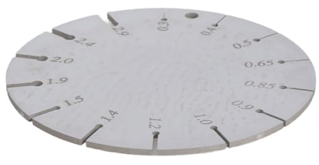 Advanced Metal Wire Measurement Tool for Accurate Size of 2mm Electrical Lines and Musical Instrument Cables Portable External Diameter Gauge
