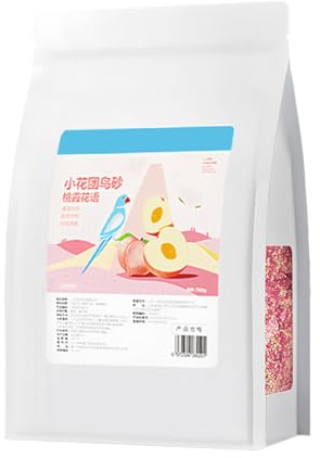 Generico Lettiera per Uccelli - Sabbia per Nidificazione Volatili - Lettiera per Gabbia per Il Controllo degli Odori | per Conure Parrocchetti Cacatua Agaporni Canarini