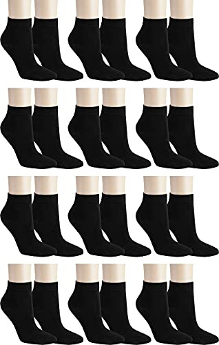 RS. Harmony Kurz-Strumpf aus Baumwolle mit Komfortrad, sehr flache Zehennaht und extra feine Maschenqualität, Kurz-Socken oberhalb des Knöchels für Damen, viele Größen und Farben