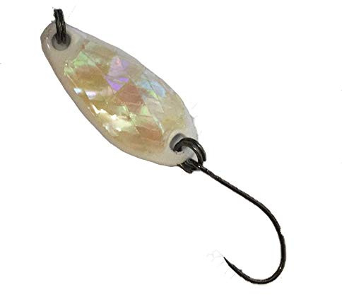 Trout Master Incy Spoon 2cm 0,5g - Forellenblinker, Farbe:Perlmuttfarben