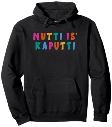 Mutti Is Kaputti Mütter Geburt Baby Zuwachs Alltag Kaputti Pullover Hoodie