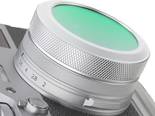 Haoge LUV-XVIS Filtre de protection d'objectif d'appareil photo pour Fujifilm X100VI Fuji X100V Accessoire d'appareil photo Multi étanche Nano Revêtement HD Verre optique avec bague d'adaptation