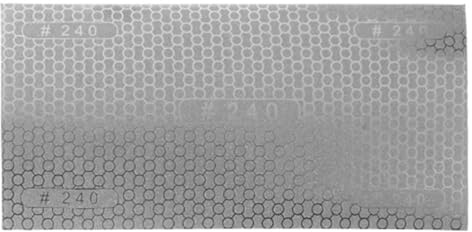 1 Stück Diamant Schleifpapier, 200 mm x 100 mm Sandpapier für Autos Polieren Metalle Wände Holzmöbel Schleifen, 240 Grit