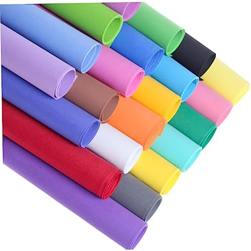 NAMOARLY 20stücke Dicke Eva Bastelpapiere Bunte Schaumstoffblätter Für Diy Handarbeiten Scrapbooking Und Dekoration Zufällige Farben