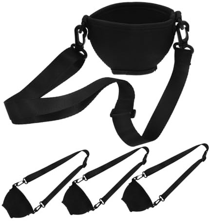 Parliky Portabicchieri Da Vino Set Di 4 Cinghie Da Collo Con Isolanti Per Bicchieri Robusti Portabicchieri Da Vino in Neoprene Per Degustazione