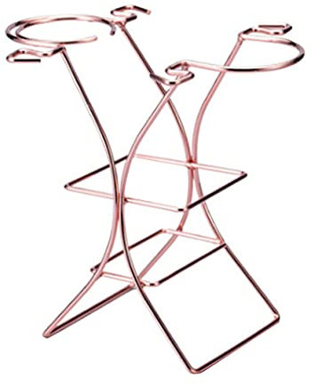 NAMOARLY Cabinet Wine Cup Holder Iron Wine Glass Rack Sturdy Glass Cup Hanging Rack