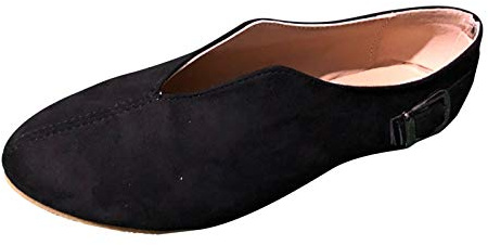 Donna Mocassini Scarpe Primavera Ballerine Basse Classiche Scarpe da Ballo Slip on con Punta Quadrata Casual Mocassini Donna Balletto Yoga Scarpe da Danza Traspirante Matrimoni Affari Sandali Comodi