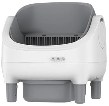 Automatic Litter Box, Automatic Cat Litter Box Pet Sandbox Cleaning Machine Electric Fully Enclosed Cats Toilet Deizing Smart Sandboxes