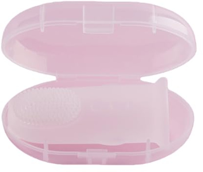 Newborns Teething Aid Silicone Finger Brush Gentle Cleaning Tool Safe for Sensitive Baby Finger Toothbrush Baby Finger Toothbrush