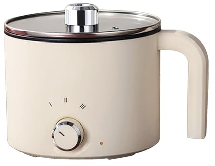 Hot Pot Électrique | Poêle personnelle format individuel - Chaudron électrique pour faire fondre la,Pour étudiants, pâtes, soupe, steak, flocons d'avoine, appartement, dortoir