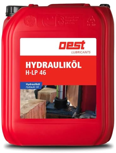 OEST Hydrauliköl HLP 46 – Hochleistungs Hydrauliköl nach DIN 51524-2 | Verschleißschutz & hohe Alterungsstabilität | für Hydraulikanlagen, Baumaschinen, Industrie & Landmaschinen (20L)