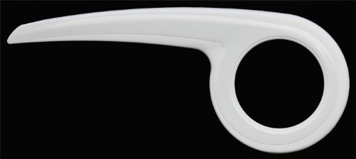 DEKAFORM Designer Kettenschutz Performance-Line 219-2 für BBF Diamant Kalkhoff Kynast Peugeot Puch Fahrrad 44/46/48 Zähne * Weiss