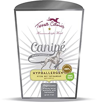 Terra Canis Cavallo, Canipé croccantini ipoallergenici per cani, 200g
