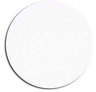 Self Adhesive Screw Cap Cover- 14mm WHITE, pack of 52