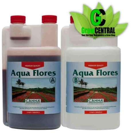 Canna - Fertilizzante liquido Aqua Flores A e B, 2 l